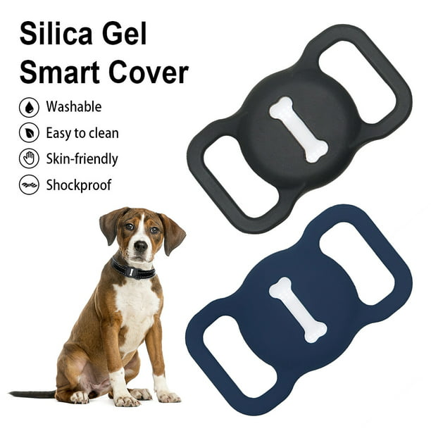 Adjustable /& Waterproof Case Cover Three Pieces Air Tag Case /& Airtag Holder Silicone Airtag Keychain for Pet Dog Cat Kids School Bag Airtag Dog Tracker Accessories Airtag Case Protective